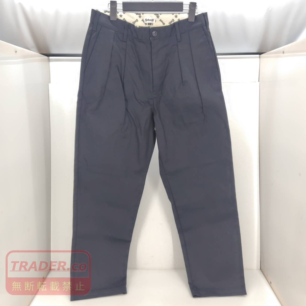 05w23039 ショット schott ワークパンツ ブラック L 中国製 メンズ ボトムス ポリエステル 【中古品】
