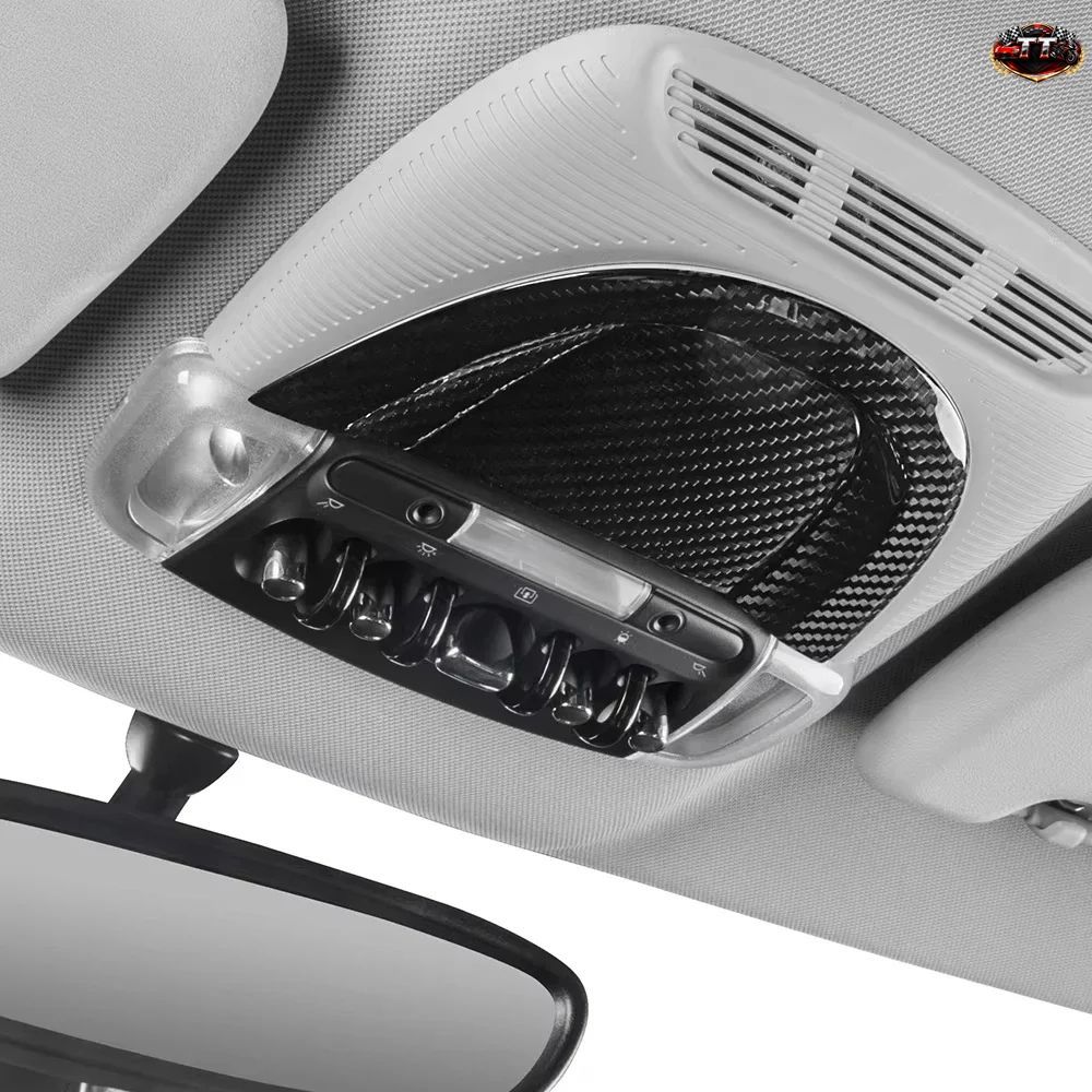 カーボンファイバー製読書灯カバーランプパネルステッカートリム MINI COOPER F54 CLUBMAN F55 F56 F57 F60 COUNTRYMAN 車用 16,035円