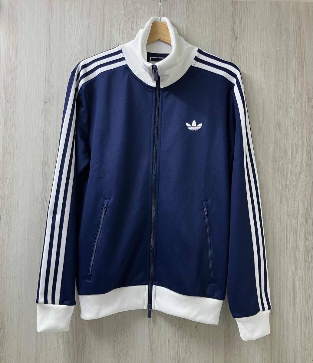 adidas originals CLASSIC TRACK TOP アディダス オリジナルス クラシック トラックトップ ジャケット ネイビー タグ付き KE3526