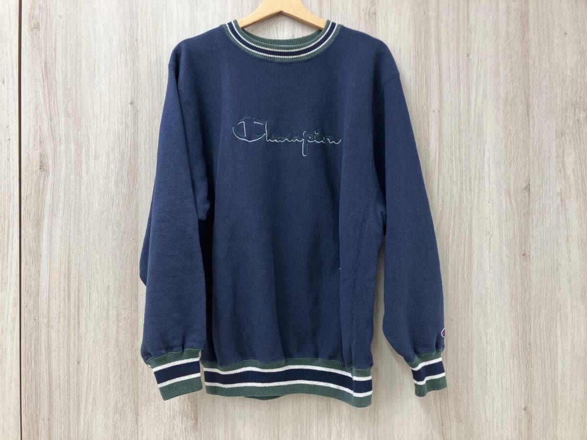 Champion スエットトレーナー ネイビー サイズ XL
