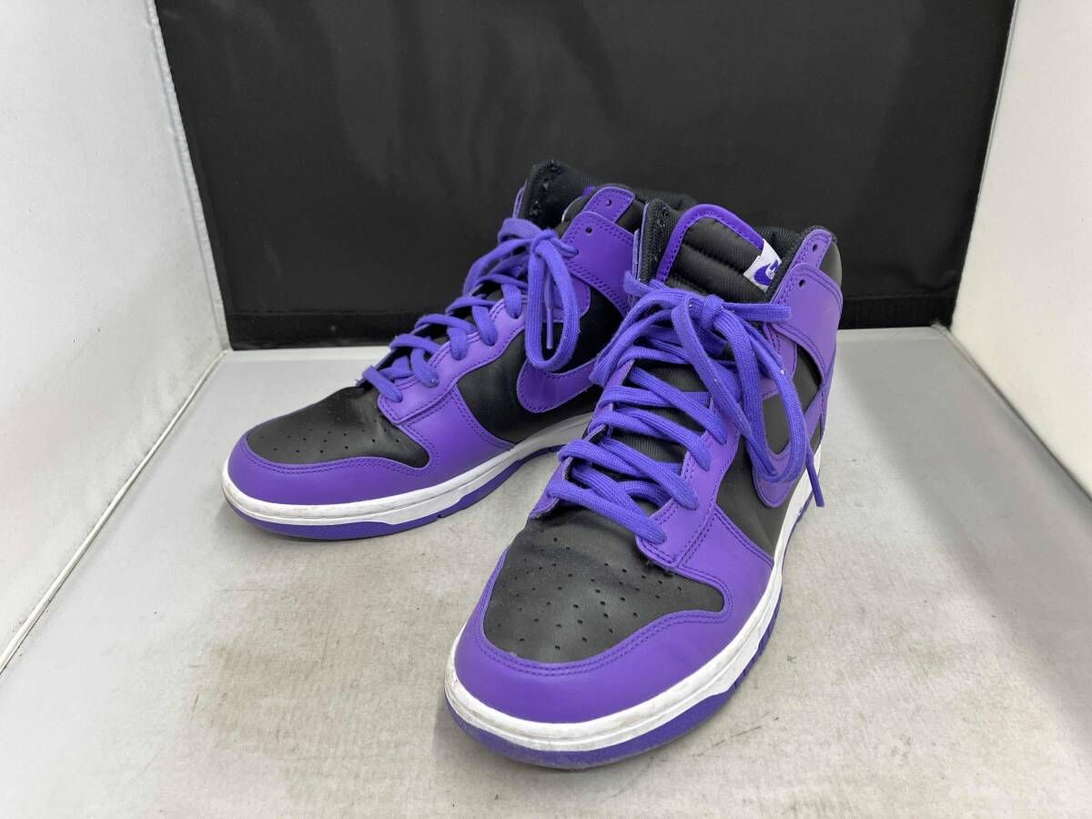 NIKE ／ ナイキ ／ Dunk High Psychic Purple ／ DV0829-500 ／ スニーカー ／ ブラック ／ パープル ／ 27.5cm