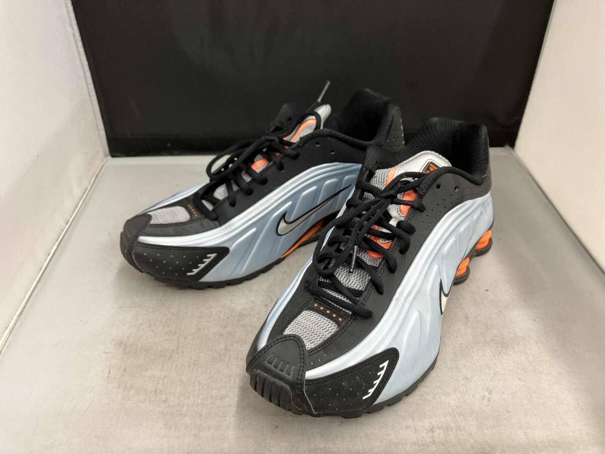 NIKE ／ ナイキ ／ SHOX R4 ／ AR3565-401 ／ スニーカー ／ シルバー ／ ブラック ／ 28.0cm