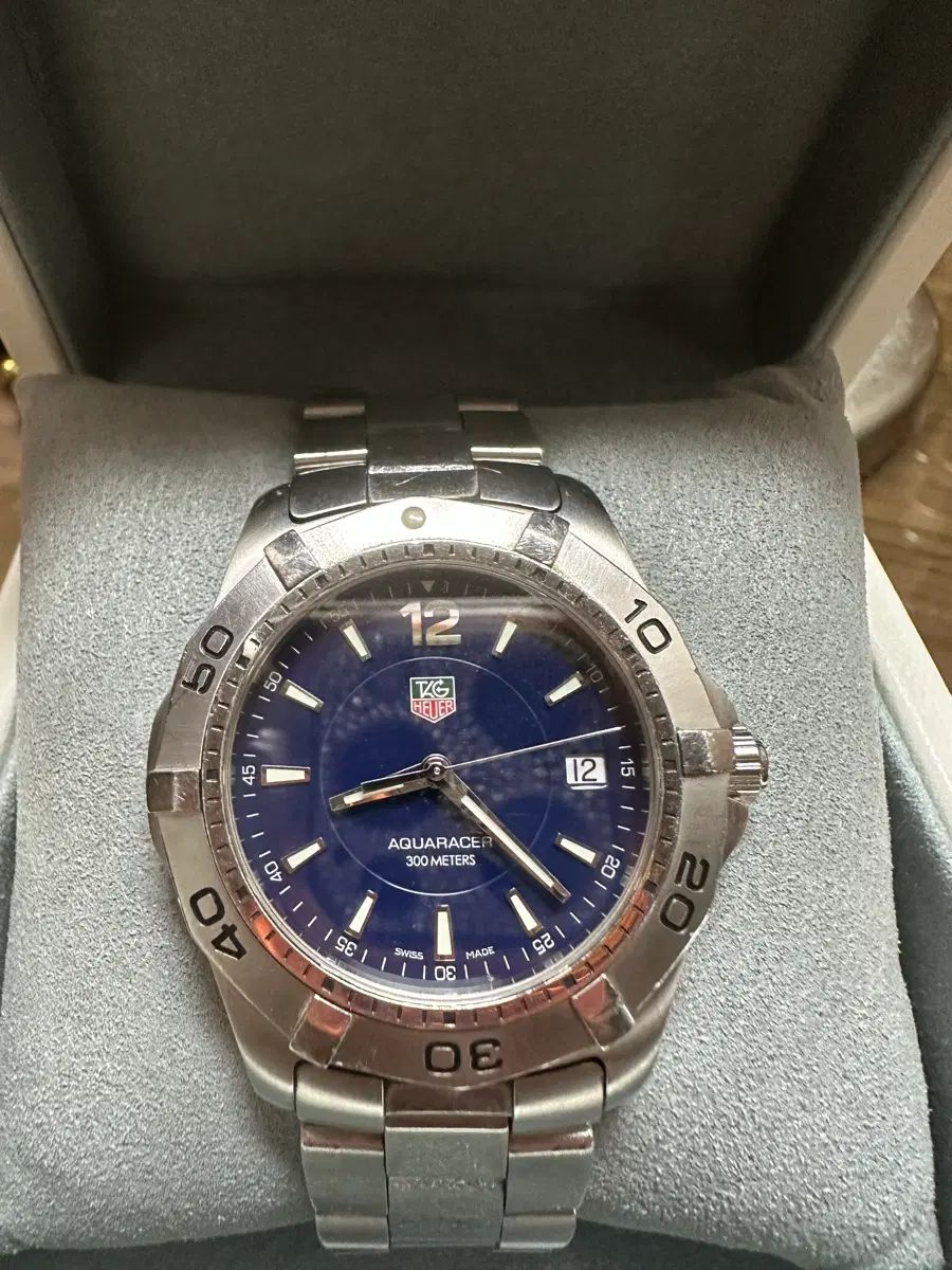 TAG Heuer タグ・ホイヤー アクアレーサー 300メートル ブルー メンズ ウォッチ