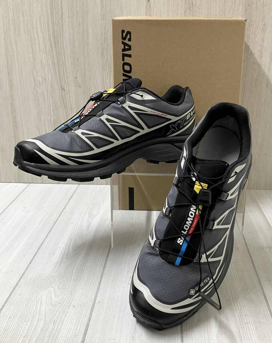 SALOMON サロモン XT-6 GTX 416635 スニーカー サイズ UK10.5 29cm ブラック × グレー