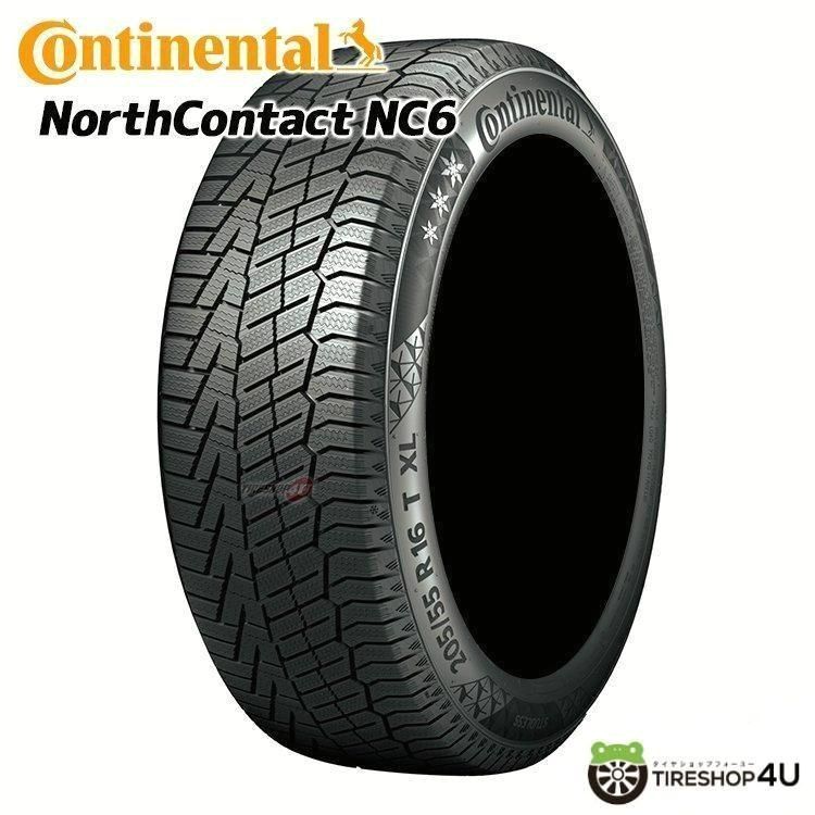 【送料無料】コンチネンタル（CONTINENTAL） 165/55R15 スタッドレス 2024年製 CONTINENTAL NorthContact NC6 165/55-15 75T 新品1本価格 コード:44605