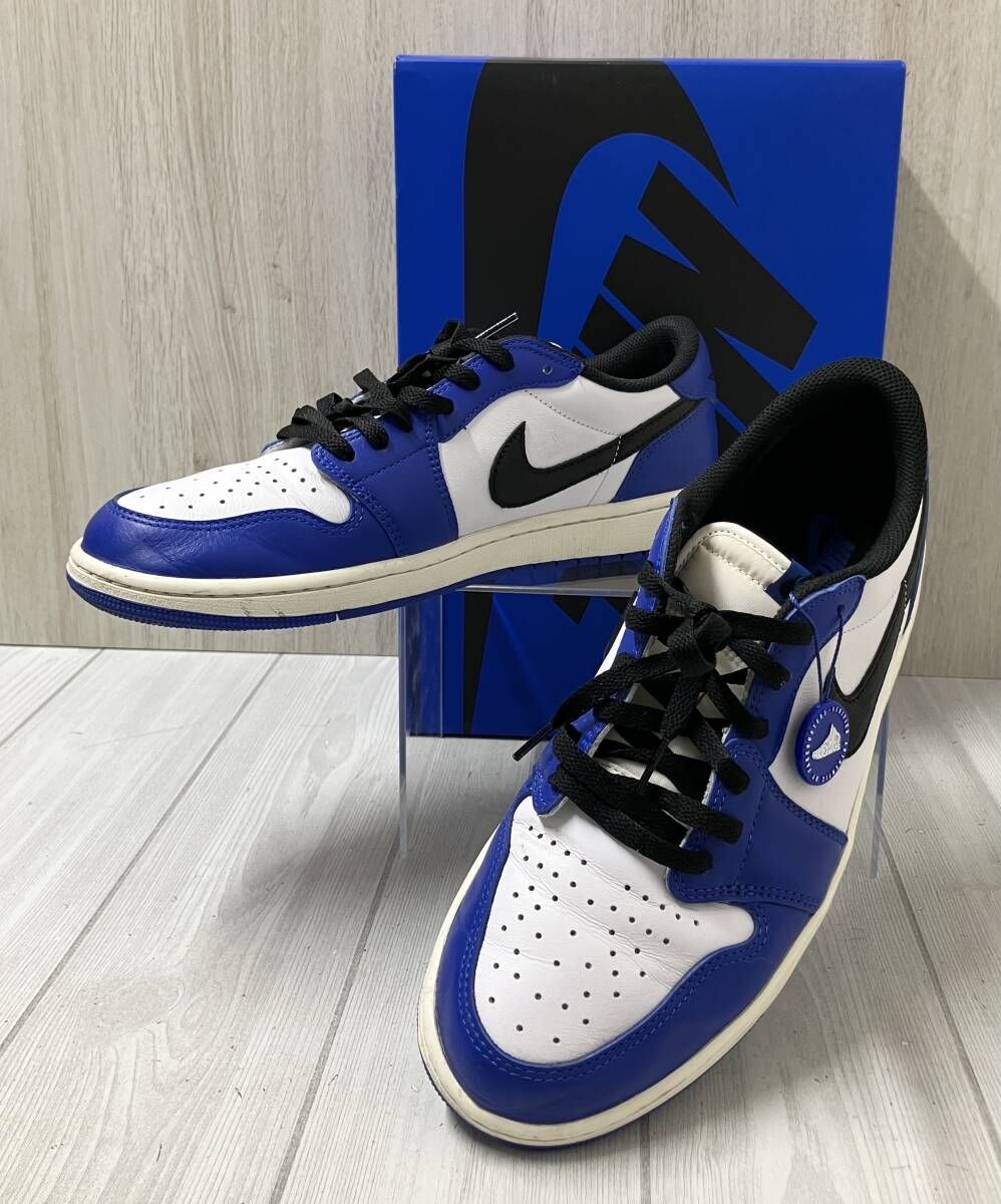 NIKE ナイキ AIR JORDAN 1 RETRO LOW OG CZ0790-140 スニーカー サイズ29cm ブルー × ホワイト