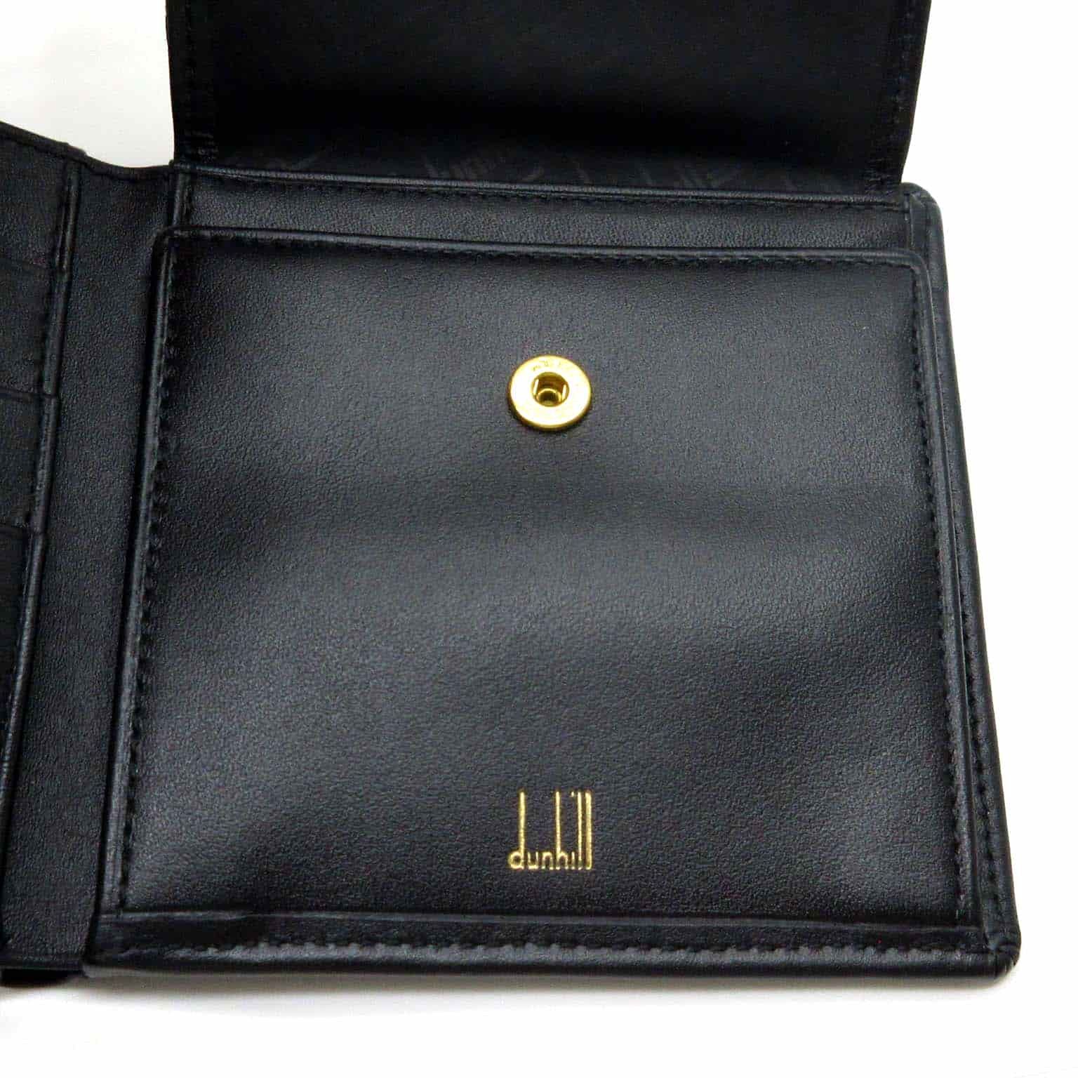 ダンヒル dunhill オックスフォード レザー 二つ折り 財布 コンパクト