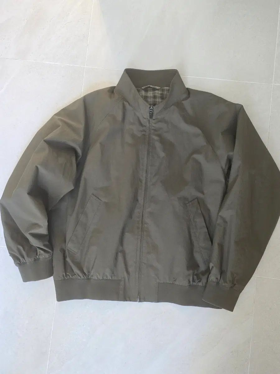 (新品) ユニクロ ハリントンジャケット XL オリーブ