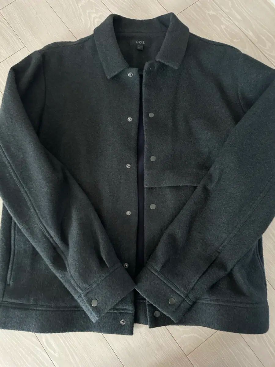 Cos ウール ジャケット DARK GREY L