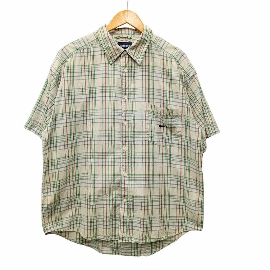 DESCENDANT ディセンダント KENNEDYS TEXTILE SS SHIRT 半袖シャツ ベージュ系 コットン サイズ2 G00234 7,425円