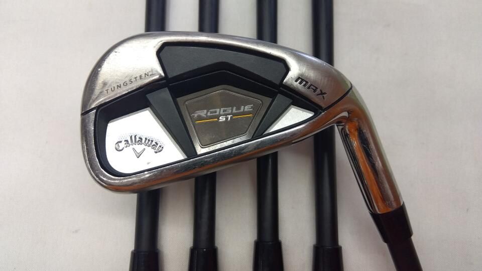 キャロウェイ　ROGUE ST MAX　VENTUS 5 for Callaway　Rフレックス　アイアンセット　中古　ゴルフドゥ！松前R56店【最短即日発送】