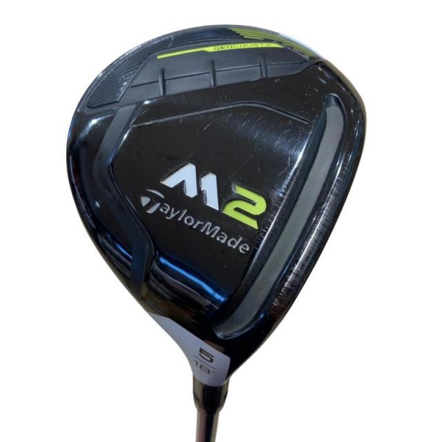 【中古】 テーラーメイド M2(2017) 5W USA フェアウェイウッド FW REAX 65(M2 2017FW) (フレックスS) メンズ 男性用 右利き 右用 Cランク ゴルフクラブ 11,036円