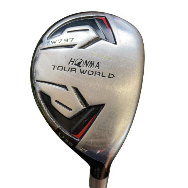 【中古】 本間ゴルフ TOUR WORLD TW737 25° ユーティリティ UT VIZARD IB-U85 (フレックスその他) メンズ 男性用 右利き 右用 Cランク ゴルフクラブ