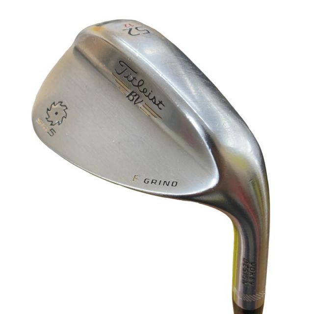 【中古】 タイトリスト VOKEY SPIN MILLED SM5 ツアークロム 52°/12°F ウェッジ WG Dynamic Gold (フレックスS) メンズ 男性用 右利き 右用 Cランク ゴルフクラブ
