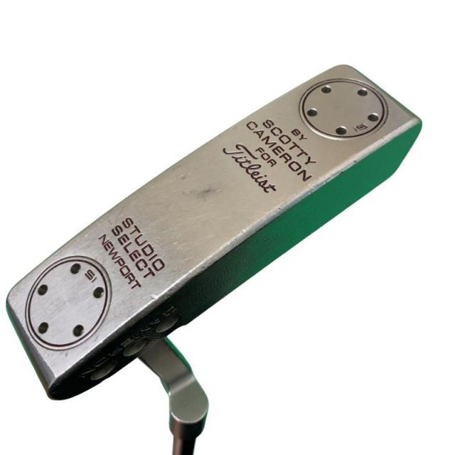 【中古】 タイトリスト SCOTTY CAMERON STUDIO SELECT NEWPORT 33インチ(15g) パター PT スチール (フレックスその他) メンズ 男性用 右利き 右用 Eランク ゴルフクラブ