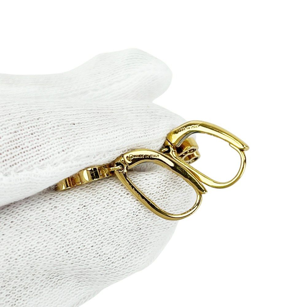 セリーヌ □美品□ トリオンフ ピアス アクセサリー GP ラインストーン
