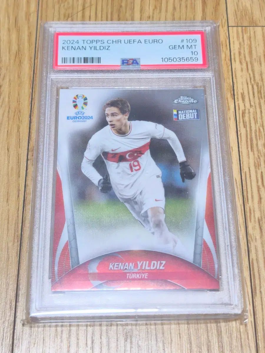 TOPPS クロム 일디즈 U ロー RC PSA10