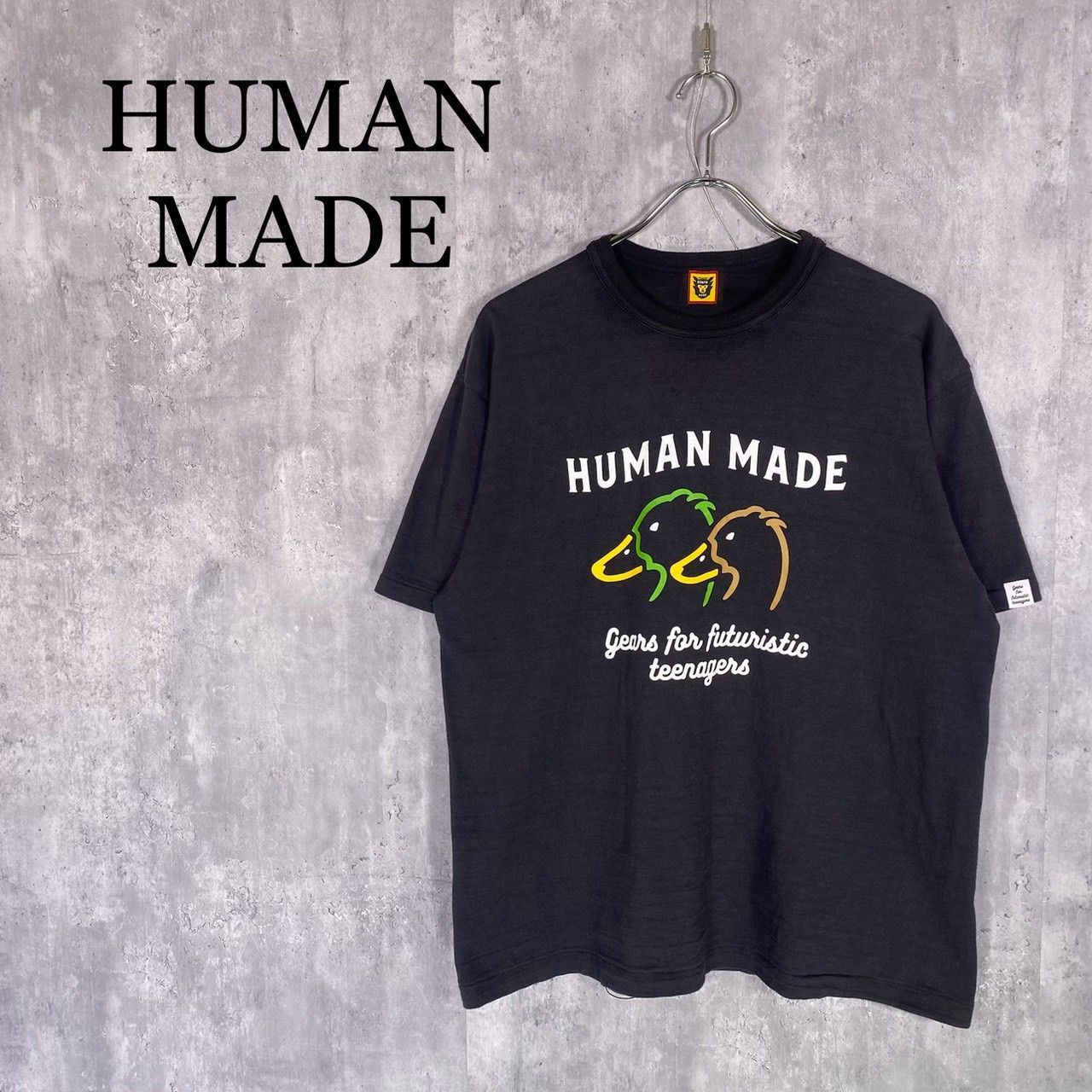 『HUMAN MADE』ヒューマンメイド (XL) ダブルダック Tシャツ メンズ