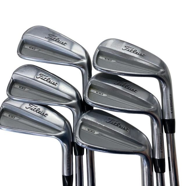 【中古】 タイトリスト Titleist T100(2023) 6S アイアンセット IR Dynamic Gold (フレックスS) メンズ 男性用 右利き 右用 Cランク ゴルフクラブ