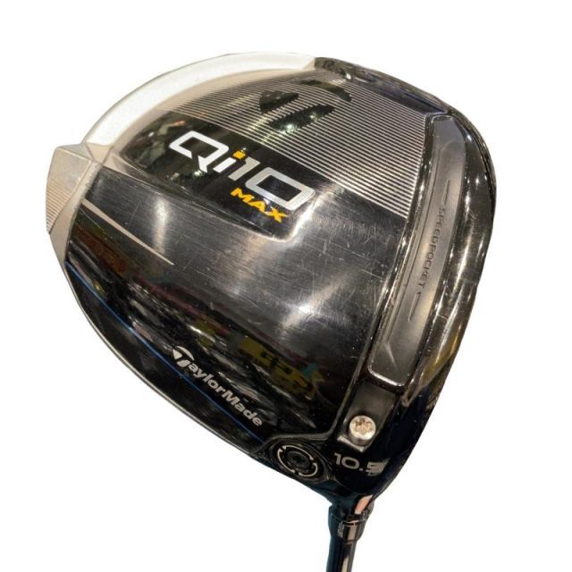【中古】 テーラーメイド Qi10 MAX 10.5° ドライバー DR Diamana BLUE TM50(Qi10 DR) (フレックスSR) メンズ 男性用 右利き 右用 Cランク ゴルフクラブ
