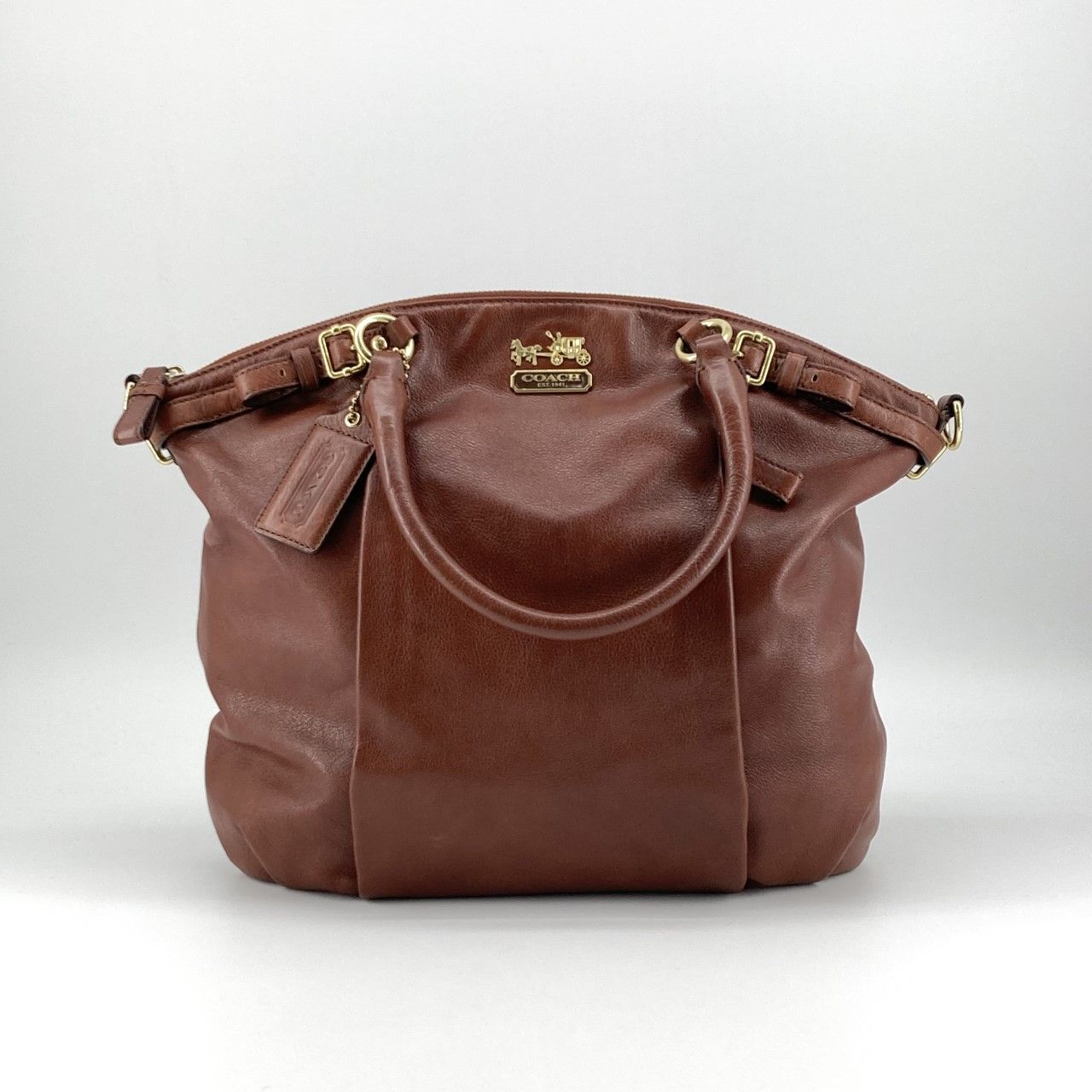 COACH（コーチ） 2way 18641 ハンドバッグ ブラウン