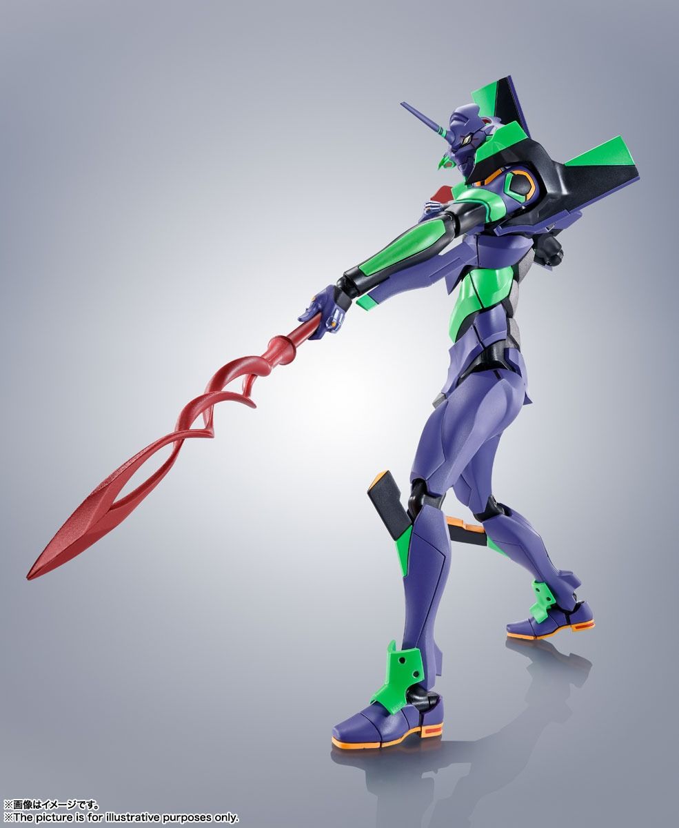 【新品】【再販】ROBOT魂 ＜SIDE EVA＞ エヴァンゲリオン初号機＋カシウスの槍（リニューアルカラーエディション）【正規品】