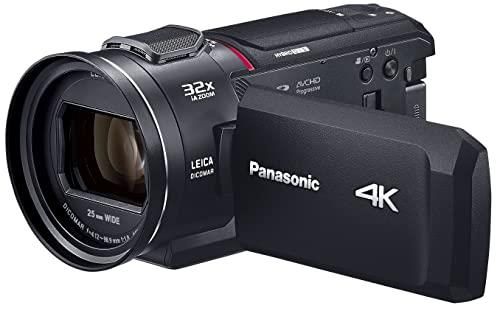 展示品　パナソニック 4K デジタルビデオカメラ 内蔵メモリー64GB ブラック HC-VX2MS-K　福島南倉庫