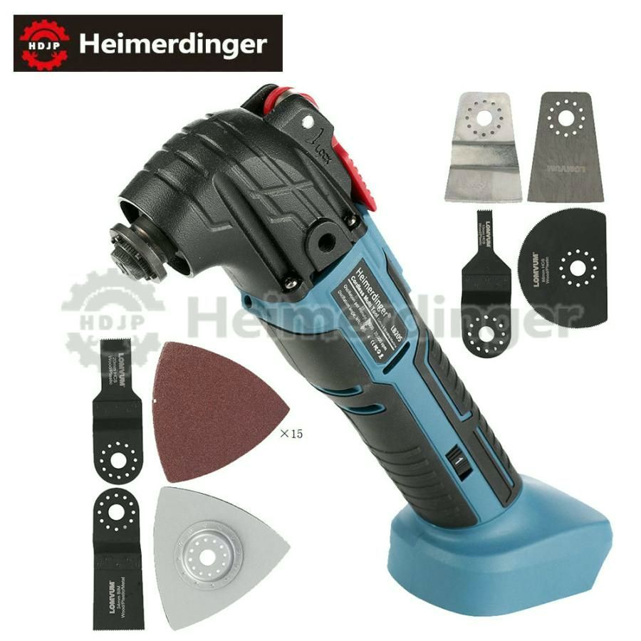 【送料無料】マルチツール マキタ 18V 互換 本体のみ バッテリー 国内正規品 Heimerdinger 送料無料 コード:45017