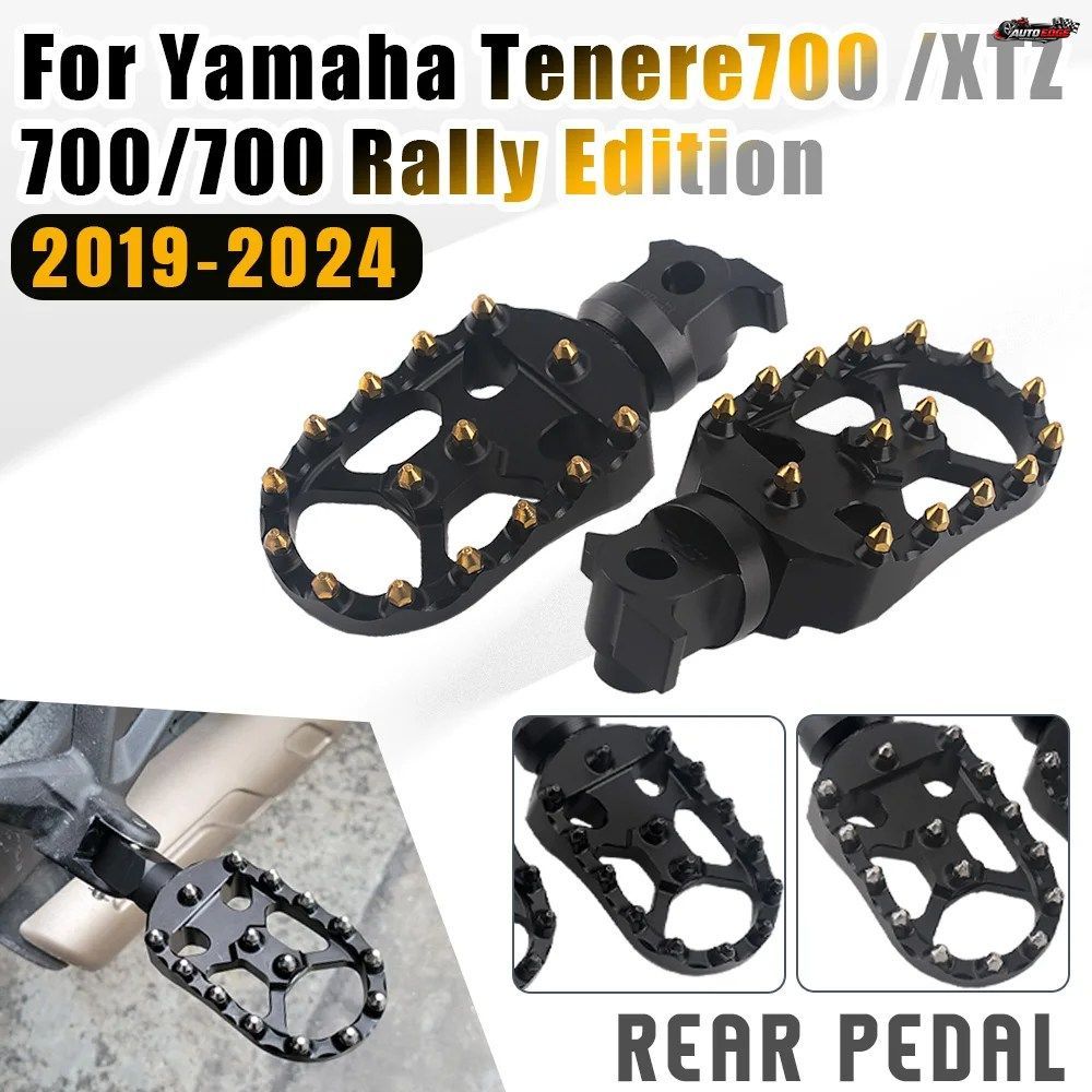 ヤマハ テネレ700 ラリーエディション XTZ700 19-2024 用モーターサイクルフットレストペダル、バイク用ペグ、ライダーフットレスト 8,910円