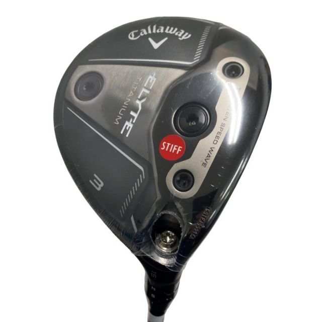 【中古】 キャロウェイ ELYTE TITANIUM 3W フェアウェイウッド FW TENSEI GREEN 60 for CW(ELYTE FW) (フレックスS) メンズ 男性用 右利き 右用 Nランク ゴルフクラブ