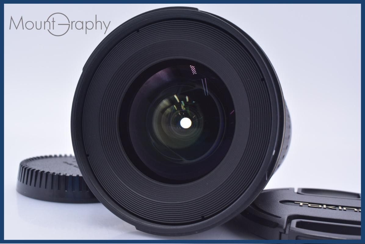 【美品・動作保証】 トキナー Tokina AT-X PRO DX 11-20mm F2.8 前後キャップ付 キヤノンEF用(AF) 同梱無料 #my861