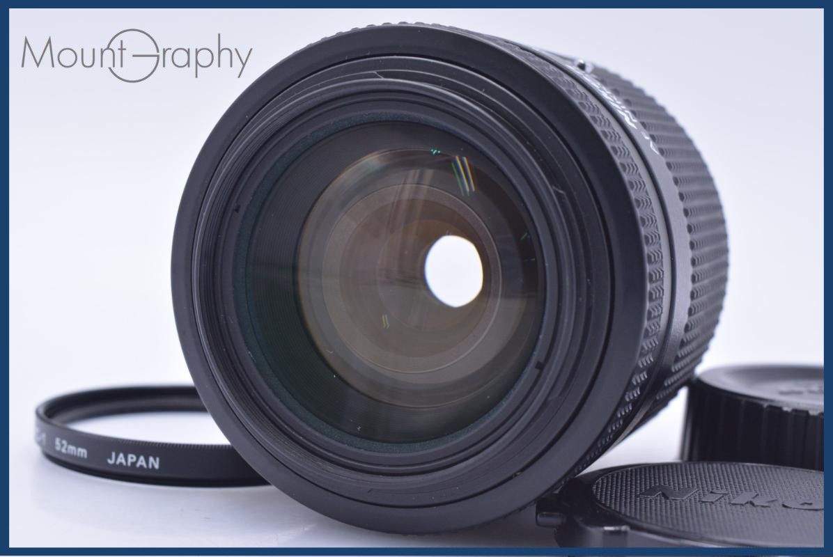 【動作保証】 ニコン Nikon AF NIKKOR 35-105mm F3.5-4.5 前後キャップ&レンズフィルター付 同梱無料 #my875