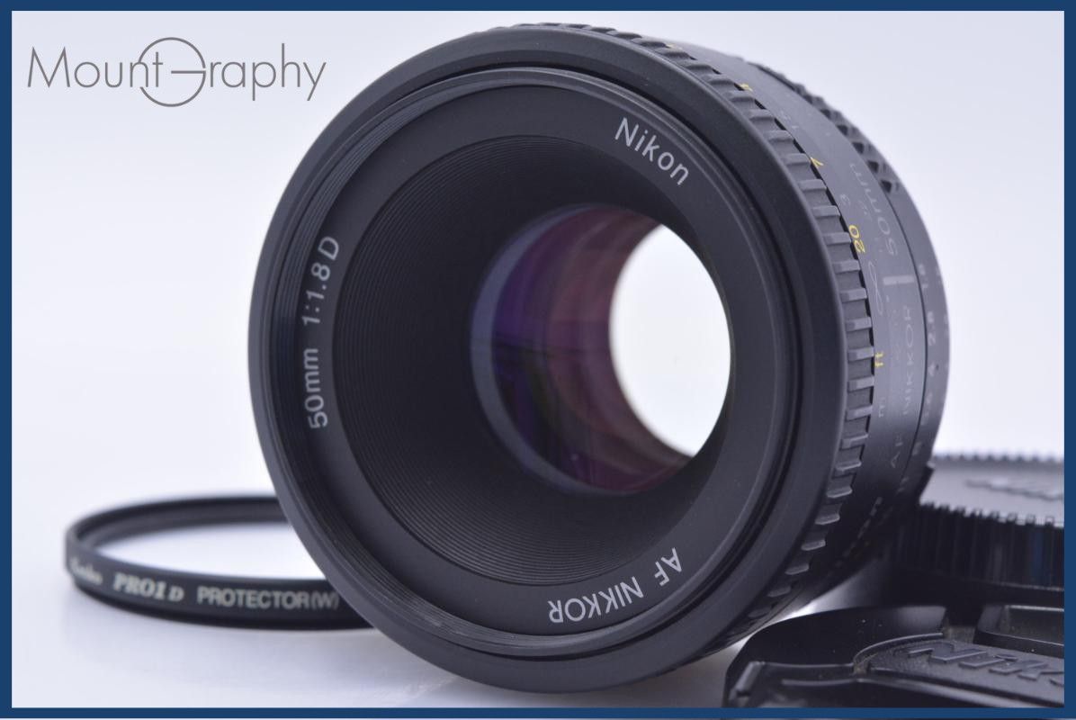 【動作保証】 ニコン Nikon AF NIKKOR 50mm F1.8 D 同梱無料 #my878 15,264円