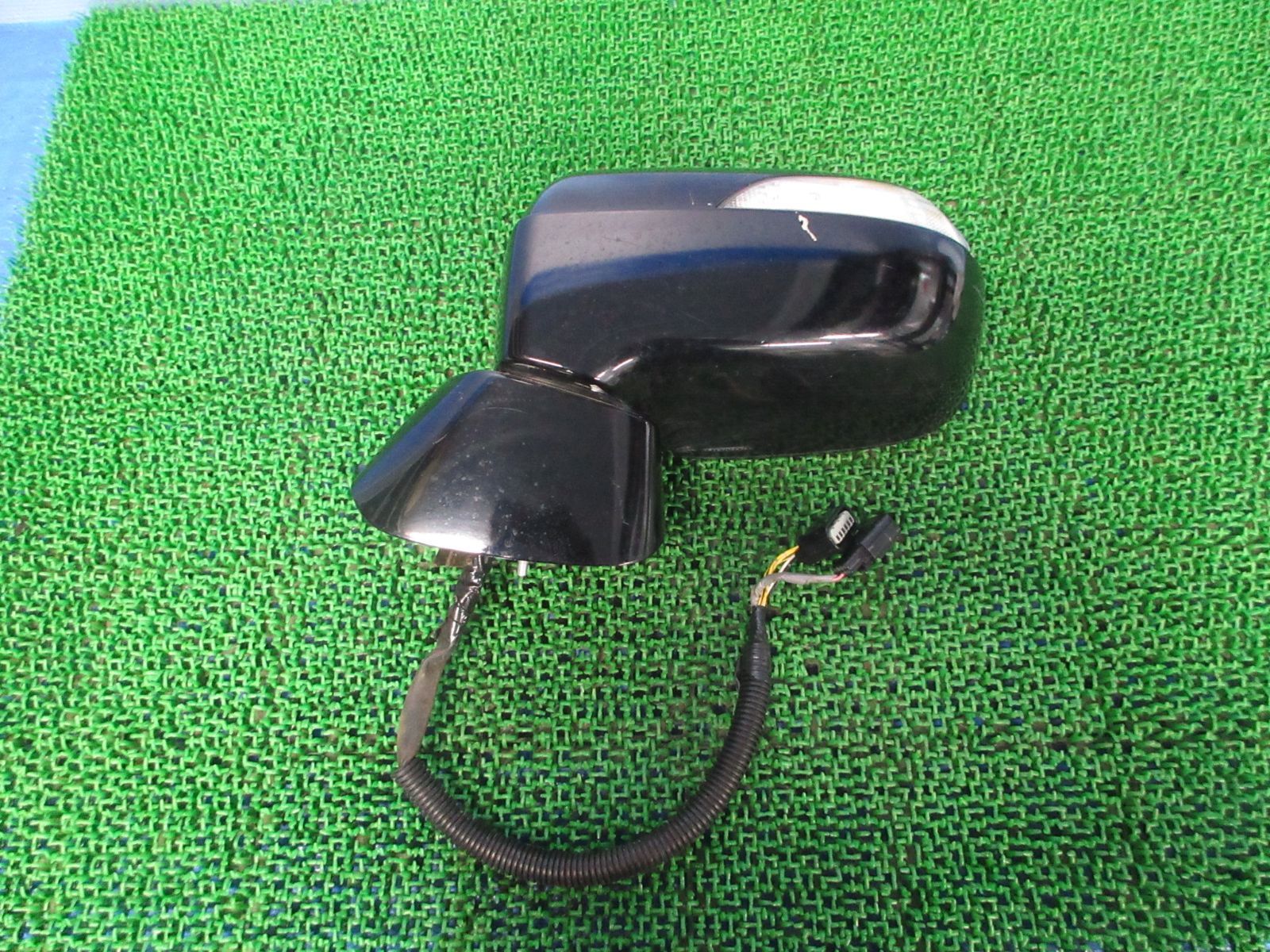★SFC8233/動作OK ホンダ オデッセイ RB1/RB2 後期 純正 (左) ドアミラー/助手席 サイドミラー 左側 B92Pブラック 傷あり