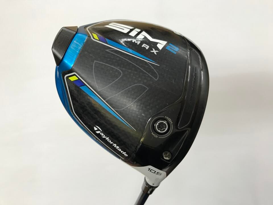 テーラーメイド　SIM2 MAX　10.5度　TENSEI BLUE TM50(SIM2)　SRフレックス　ドライバー　中古【最短即日発送】