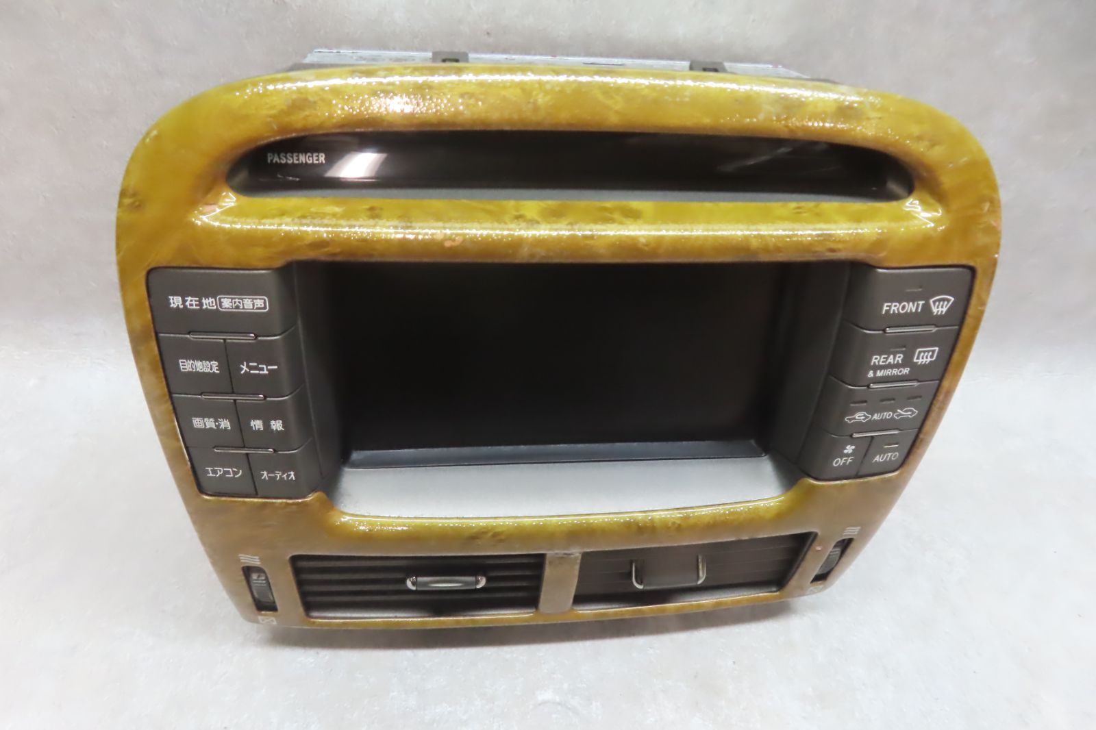 セルシオ UCF30 31 前期 純正マルチモニター ナビ86111-50080 動作保証付☆F7253/トヨタ セルシオ UCF30 UCF31 前期 86111-50080