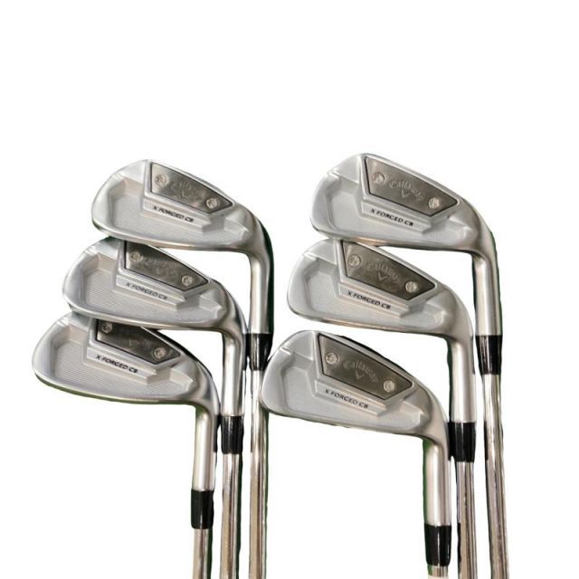 【中古】 キャロウェイ X FORGED CB(2021) 6S アイアンセット IR Dynamic Gold (フレックスS) メンズ 男性用 右利き 右用 Cランク ゴルフクラブ