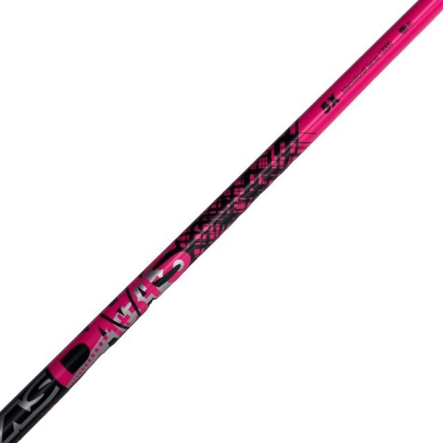 【中古】 テーラーメイドスリーブ付き(Qi4D系) マミヤドライバー用 シャフト ATTAS DAAAS 5(ピンク) (フレックスX)Bランク ゴルフクラブ