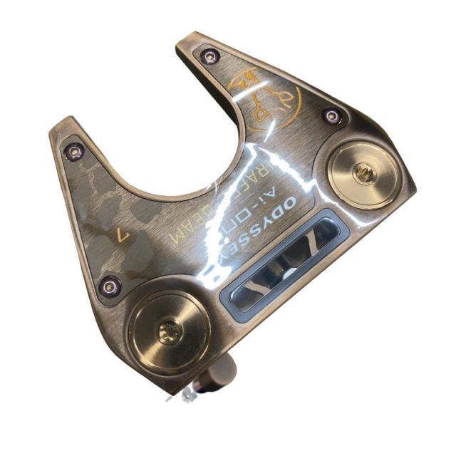 【中古】 オデッセイ Ai-ONE GIRAFFE-BEAM #7 33インチ パター PT STROKE LAB 90 スチール (フレックスその他) メンズ 男性用 右利き 右用 Bランク ゴルフクラブ