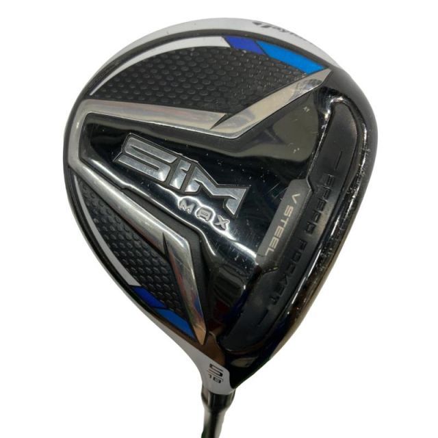 【中古】 テーラーメイド SIM MAX 5W フェアウェイウッド FW TENSEI BLUE TM50(FW) (フレックスR) メンズ 男性用 右利き 右用 Cランク ゴルフクラブ