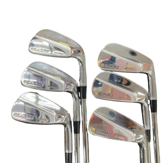[Used] Epon Golf Co., Ltd. EPON AF-Tour MB (2018) 6S Iron Set IR Genuine Custom Shaft (Flex S) Mens Men's Right Handed Right C Rank Golf Club