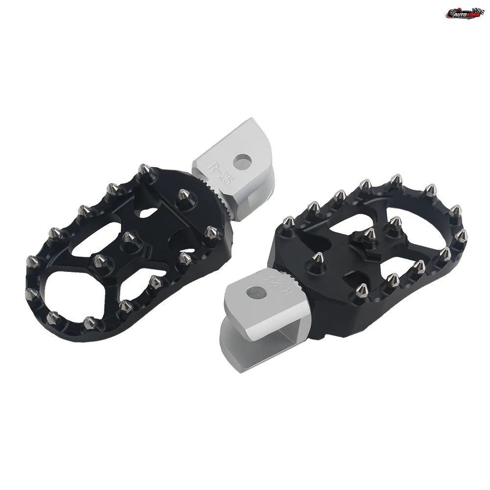 BMW R850GS R1100GS R1150GS R1200GS LC ADV R1250GS ADV用モーターサイクルフットレスト アルミ製フットペグ 回転式フロントライダーフッ
