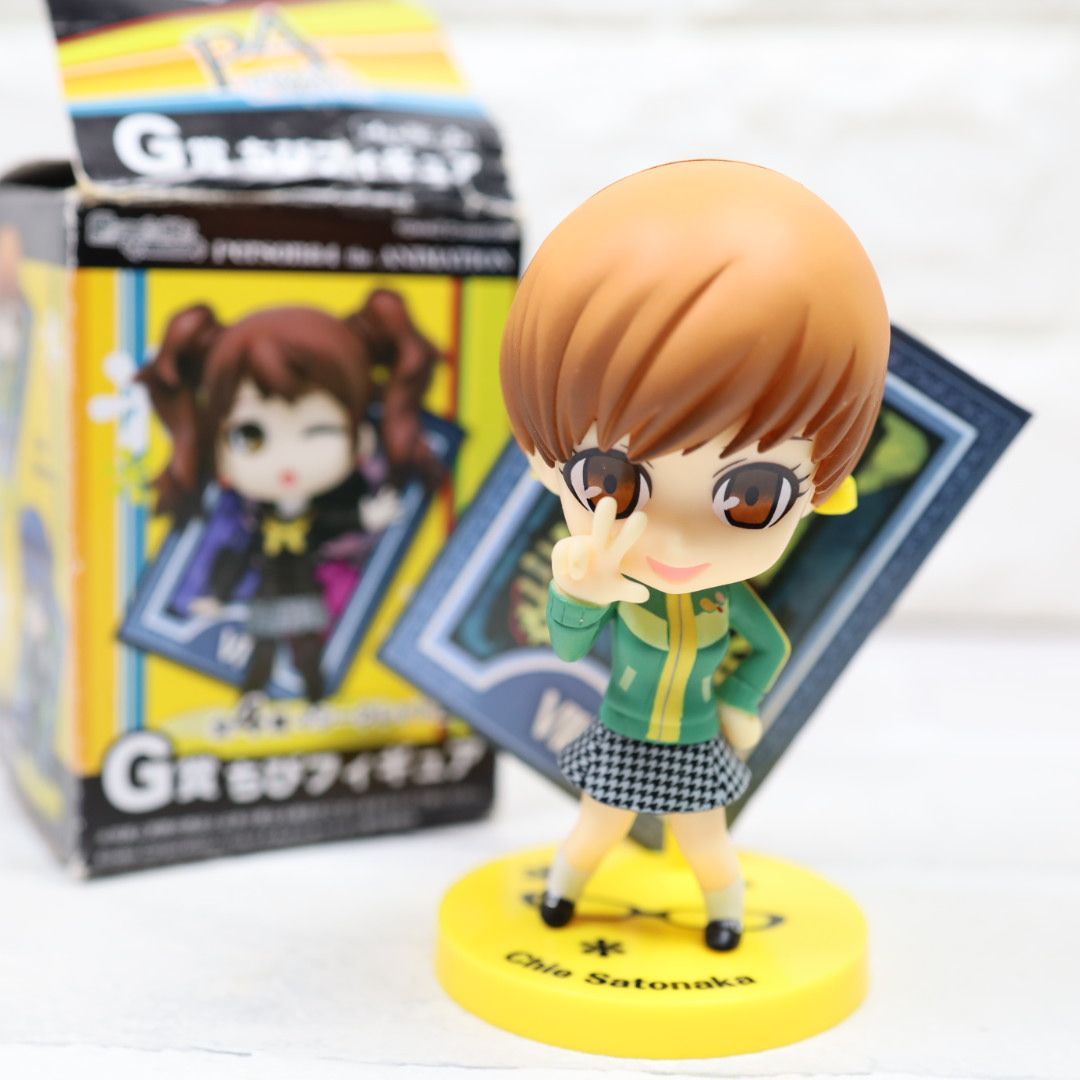 ペルソナ4 P4 Specialくじ Platinum G賞 里中千枝 ちびフィギュア