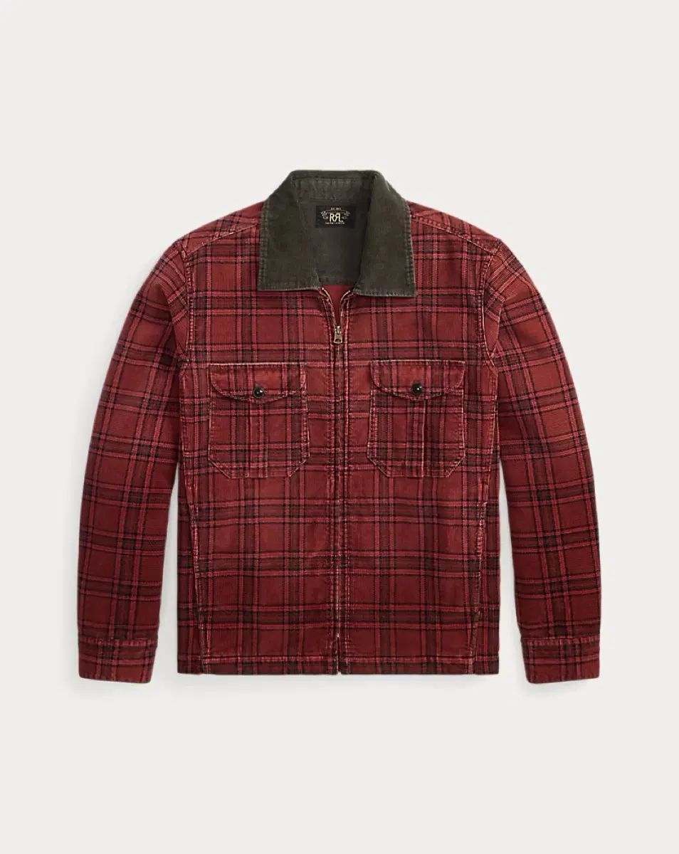 RRL(ダブルアールエル) チェック柄 コーデュロイ オーバーサイズシャツ M 靴