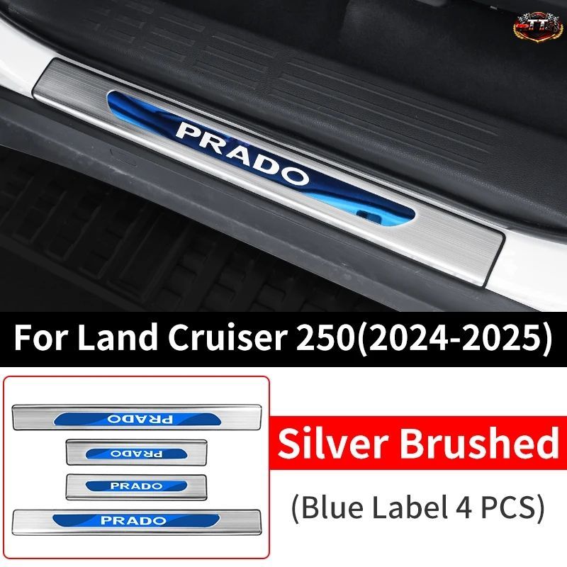 トヨタ ランドクルーザー250 2024 2025 プラド LC250 1958 ファーストエディション FJ250 スレッショルドペダルデコレーションストリップ
