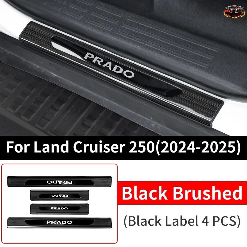 トヨタ ランドクルーザー250 2024 2025 プラド LC250 1958 ファーストエディション FJ250 スレッショルドペダルデコレーションストリップ