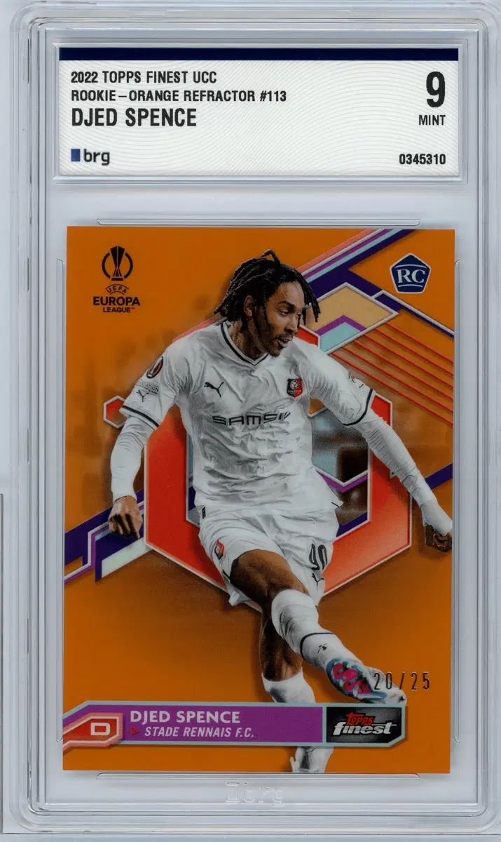 TOPPS ファイニスト ジェド・スペンス ルーキー 25ハン 10,347円