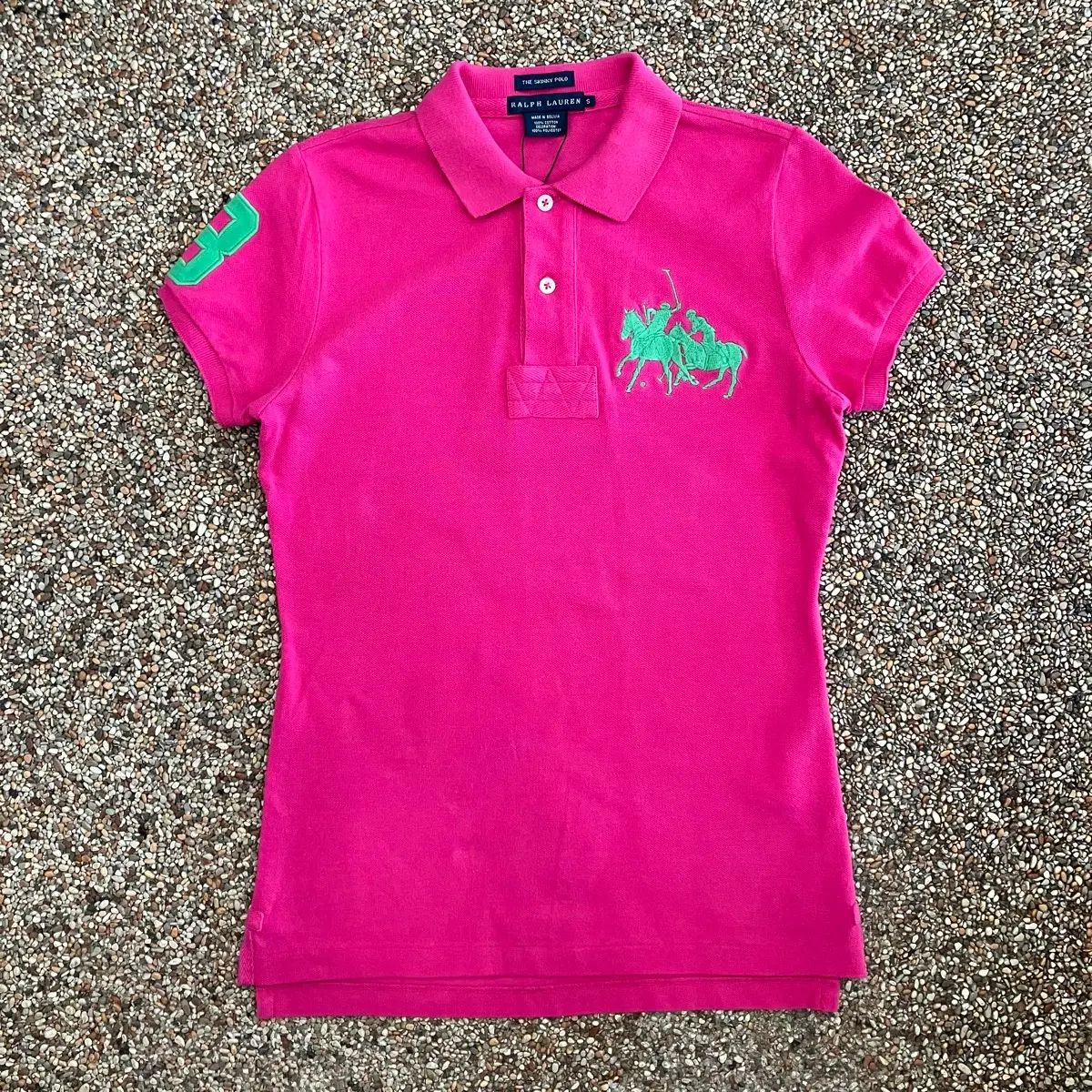 98 ポロ ビックポニー ビックロゴ 半袖 カラーTシャツ pk 6,668円