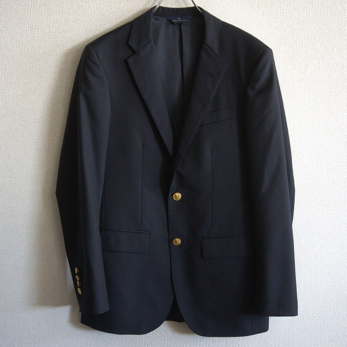 【最高級品】BROOKS BROTHERS【テーラードジャケット /紺ブレ】36SHT 金牡丹 ブルックスブラザーズ ブレザー 26080051