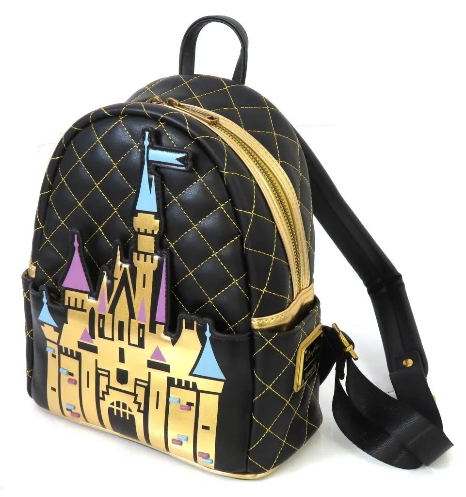 【中古】バッグ 眠れる森の美女の城 DISNEYLAND RESORT 70TH CELEBRATION Loungefly(ラウンジフライ) バッグパック 「ディズニーランド・リゾート 70周年」